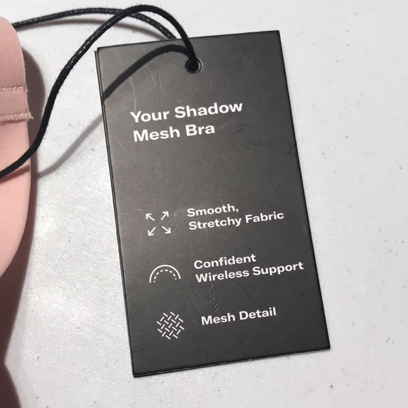 Knix Shadow Mesh TShirt Bra in Rose Water Pink Size S+ (32D-DDD) - Picture 10 of 11